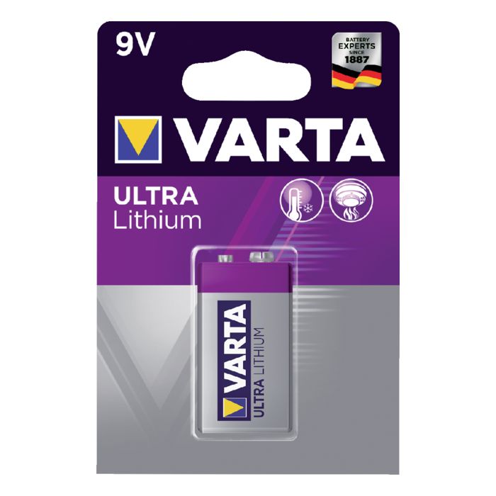 bovenste Afgekeurd Concreet Batterij Varta 9v Lithium Professional