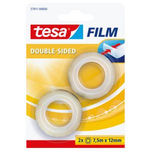 plakband-tesa-57911-dubbelzijdig-12mmx7-5m-2-rollen-1396987