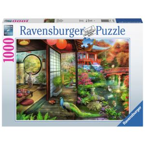 puzzel-ravensburger-theehuis-japanse-tuin-1000st-1422562