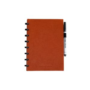 notitieboek-correctbook-a5-lijn-40blz-linnen-red-1422771