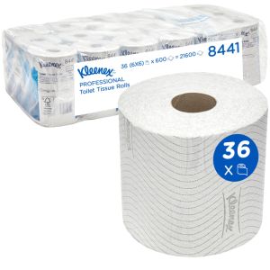 toiletpapier-kleenex-8441-2-laags-600vel-wit-1422856