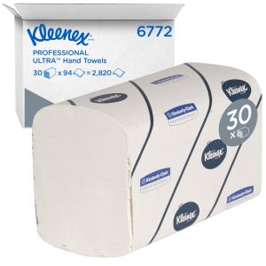 handdoek-kleenex-6772-ultra-i-vouw-2-laags-wit-1422922