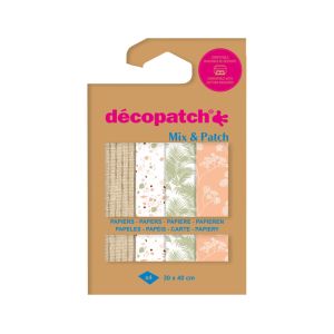 hobbypapier-dã©copatch-30x40-4vel-terracotta-1430821