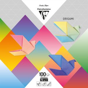 origami-clairefontaine-gradient-20x20cm-set-à-100-vel-80gram-assorti-1430829