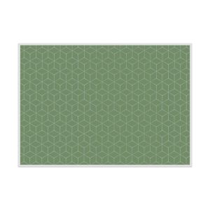 placemat-hexagon-groen-1433215