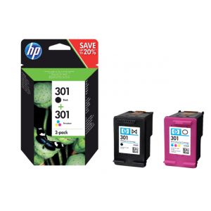 inktcartridge-hp-n9j72ae-301-combipack-zwart-kleur-410396