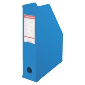 tijdschriftencassette-a4-blauw-opvouwbaar-esselte-506103