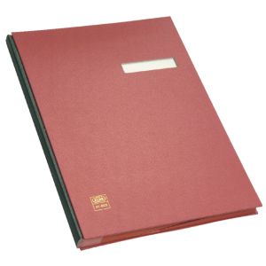 vloeiboek-elba-41403-a4-rood;-19-bladen-540032