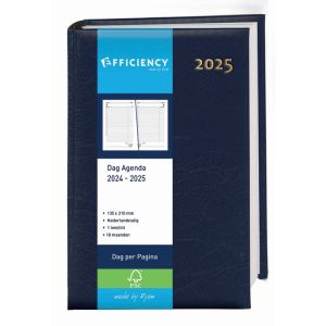 agenda-2025-ryam-efficiency-a5-1-dag-nl-blauw-18-maanden-11318324