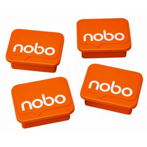 magneet-nobo-whiteboard-22mm-oranje-920574