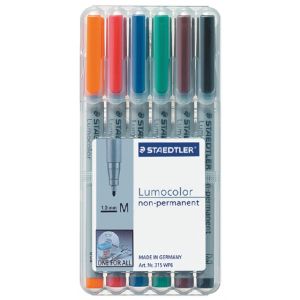 viltstift-staedtler-ohp-lumocolor-m315-non-perm-ass-6stuks-920656