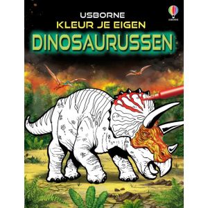 Kleur je eigen dinosaurussen