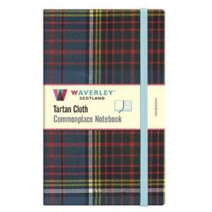 Waverley Anderson Tartan Large Notebook: 21cmx13cm