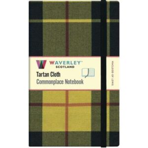 Waverley Notebooks: Macleod of Lewis Tartan Cloth Commonplace Large Notebook