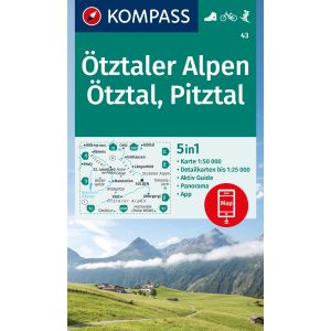 kompass-wanderkarte-43-Ötztaler-alpen-Ötztal-pitztal-1-50-000-9783991542124