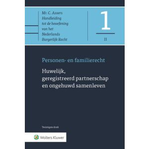 Asser 1-II Huwelijk, geregistreerd partnerschap en ongehuwd samenleven