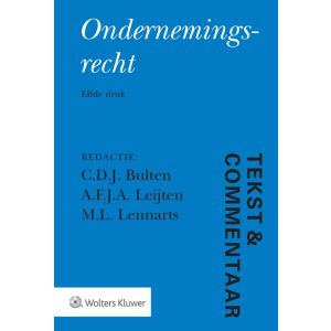 Tekst & Commentaar Ondernemingsrecht