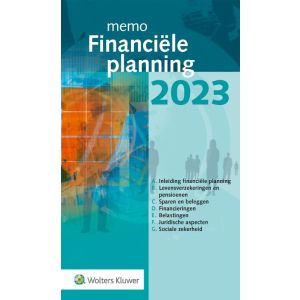 Memo Financiële planning 2023