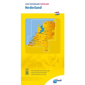 Wegenkaart Nederland