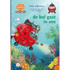 de bol van lif. de bol gaat in zee