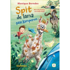 Spit de lama. Spit de lama gaat kamperen