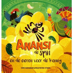 Anansi de spin en de eieren voor de koning