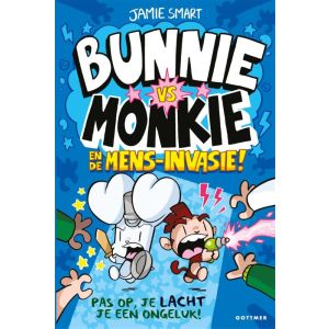 Bunnie vs Monkie en de mens-invasie