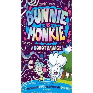 Bunnie vs Monkie en de robotravage