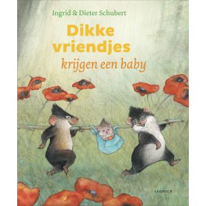 Dikke vriendjes krijgen een baby