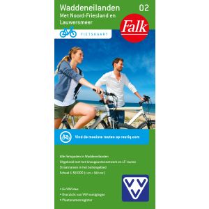 Fietskaart 2. Waddeneilanden