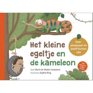 Het kleine egeltje en de kameleon