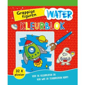 Waterkleurblok Grappige figuren