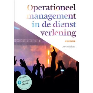 Operationeel management in de dienstverlening, 5e editie met MyLab NL toegangscode