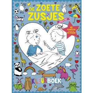 De Zoete Zusjes kleurboek met meer dan 100 stickers