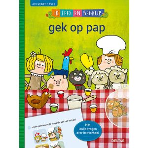 Ik lees en begrijp - gek op pap (AVI START / AVI 1)