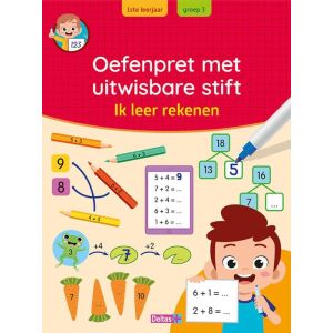 Oefenpret met uitwisbare stift - Ik leer rekenen