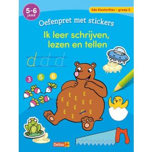 Oefenpret met stickers - Ik leer schrijven, lezen en tellen groep 2