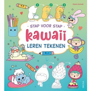 Stap voor stap kawaii leren tekenen