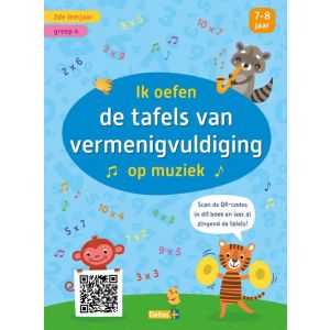 Ik oefen de tafels van vermenigvuldiging op muziek (met QR-code) (7-8 j.)