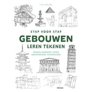 Stap voor stap gebouwen leren tekenen