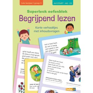 Superleuk oefenblok begrijpend lezen (AVI start - M3 - E3)