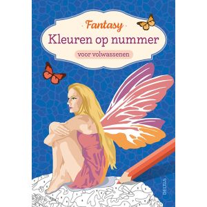 Kleuren op nummer voor volwassenen Fantasy