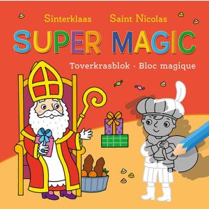 Sinterklaas toverkrasblok / Saint-Nicolas Super Magic Bloc Magique