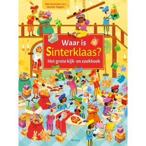 Waar is Sinterklaas  Het grote kijk- en zoekboek