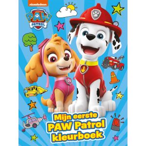 Mijn eerste Paw Patrol kleurboek