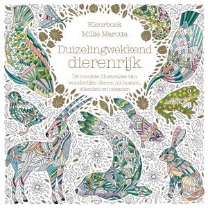 Kleurboek Millie Marotta - Duizelingwekkend dierenrijk