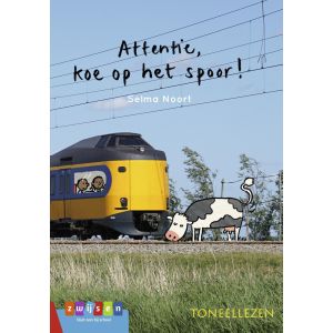 Attentie, koe op het spoor!