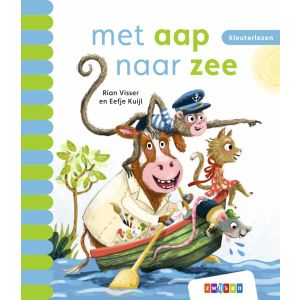 met aap naar zee