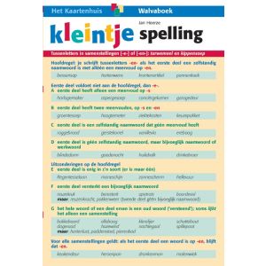 Kleintje spelling