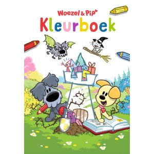 Kleurboek Woezel & Pip